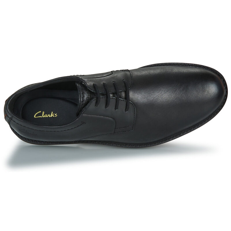 Clarks ATTICUS LT LACE Noir Derby Homme - 6