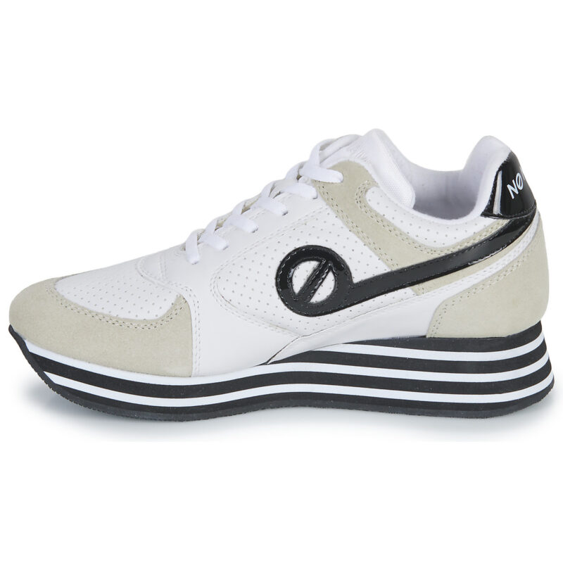 No Name PARKO JOGGER Wei&szlig; - Damen-Sneaker (niedriger Schaft) - Gr&ouml;&szlig;e 4