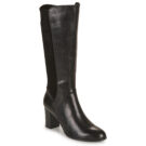 Caprice 25519 Noir - Bottes &agrave; talons pour femmes - 1