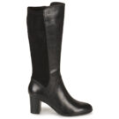 Caprice 25519 Noir - Bottes &agrave; talons pour femmes - 2