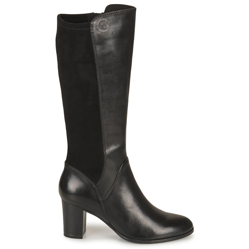 Caprice 25519 Noir - Bottes &agrave; talons pour femmes - 2