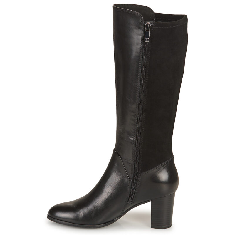 Caprice 25519 Noir - Bottes &agrave; talons pour femmes - 4