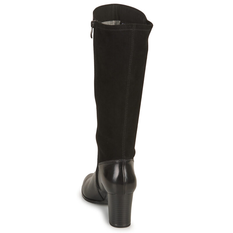 Caprice 25519 Noir - Bottes &agrave; talons pour femmes - 5