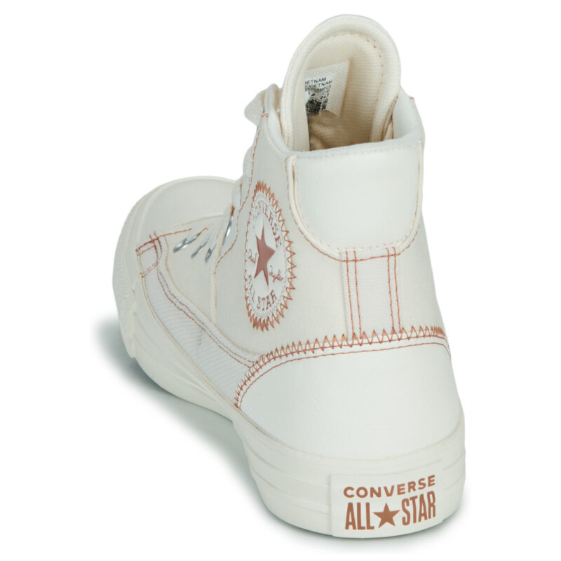 Converse  CHUCK TAYLOR ALL STAR PATCHWORK  Bianco -  Sneakers alte Donna - 5