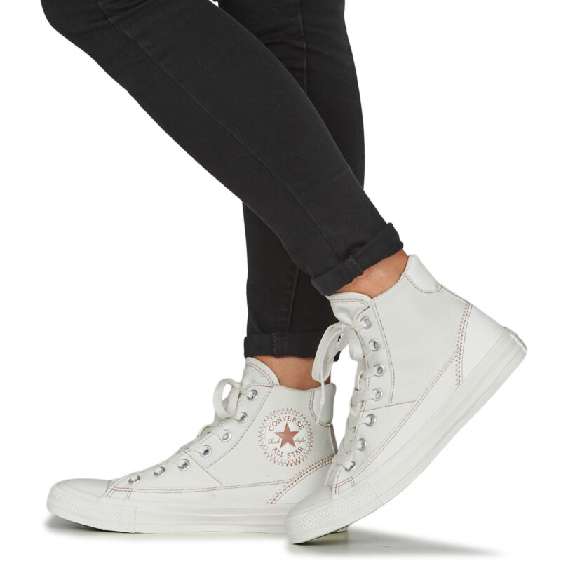 Converse  CHUCK TAYLOR ALL STAR PATCHWORK  Bianco -  Sneakers alte Donna - 8