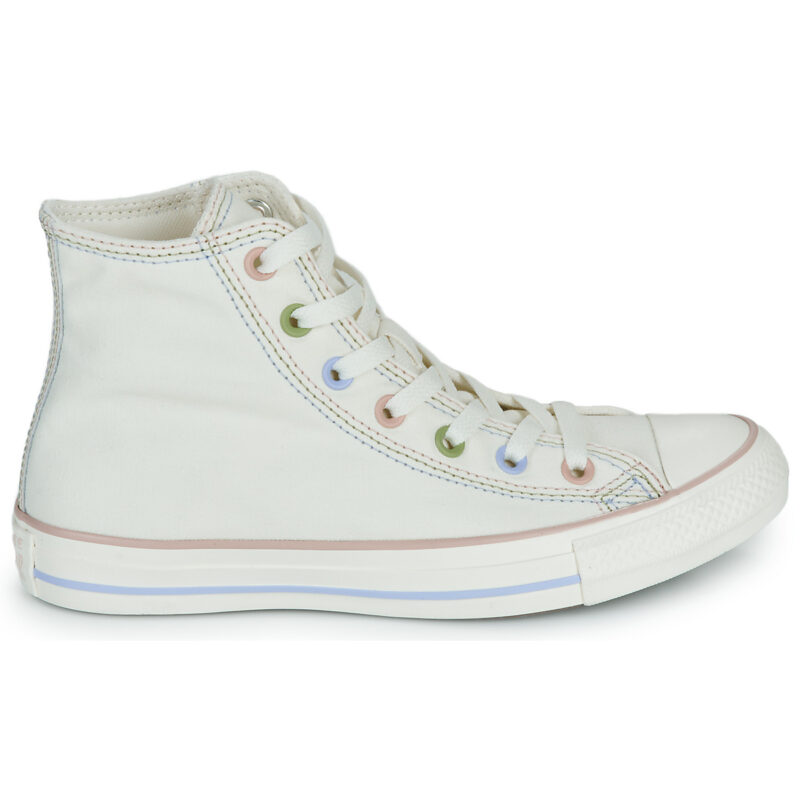 Converse CHUCK TAYLOR ALL STAR MIXED MATERIAL Beige - Sneakers alte Donna - 2
