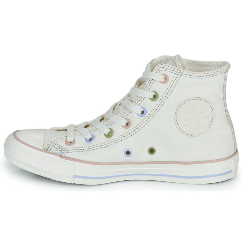 Converse CHUCK TAYLOR ALL STAR MIXED MATERIAL Beige - Sneakers alte Donna - 4