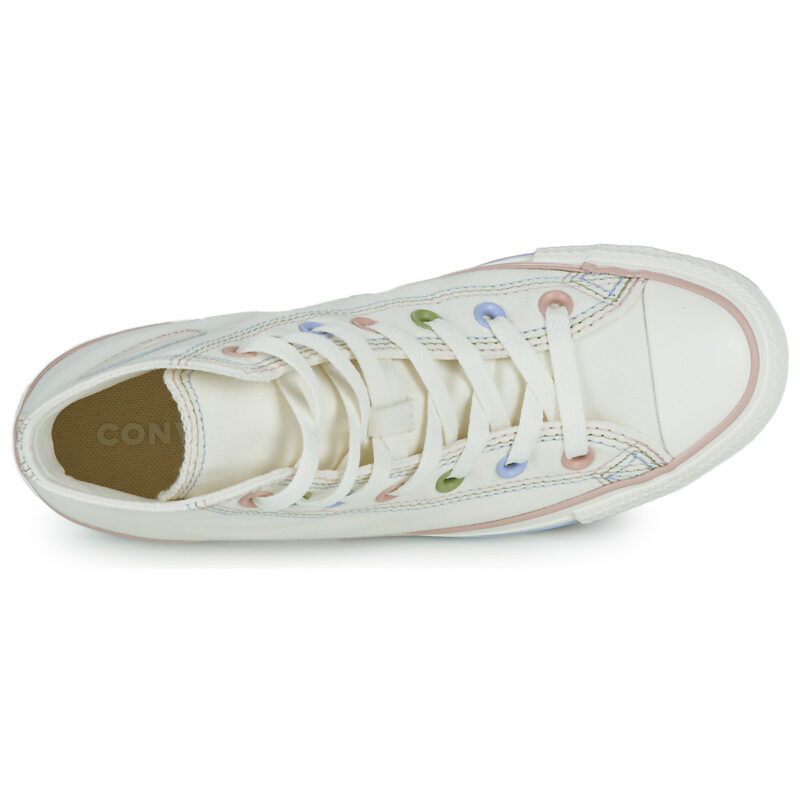 Converse CHUCK TAYLOR ALL STAR MIXED MATERIAL Beige - Sneakers alte Donna - 6