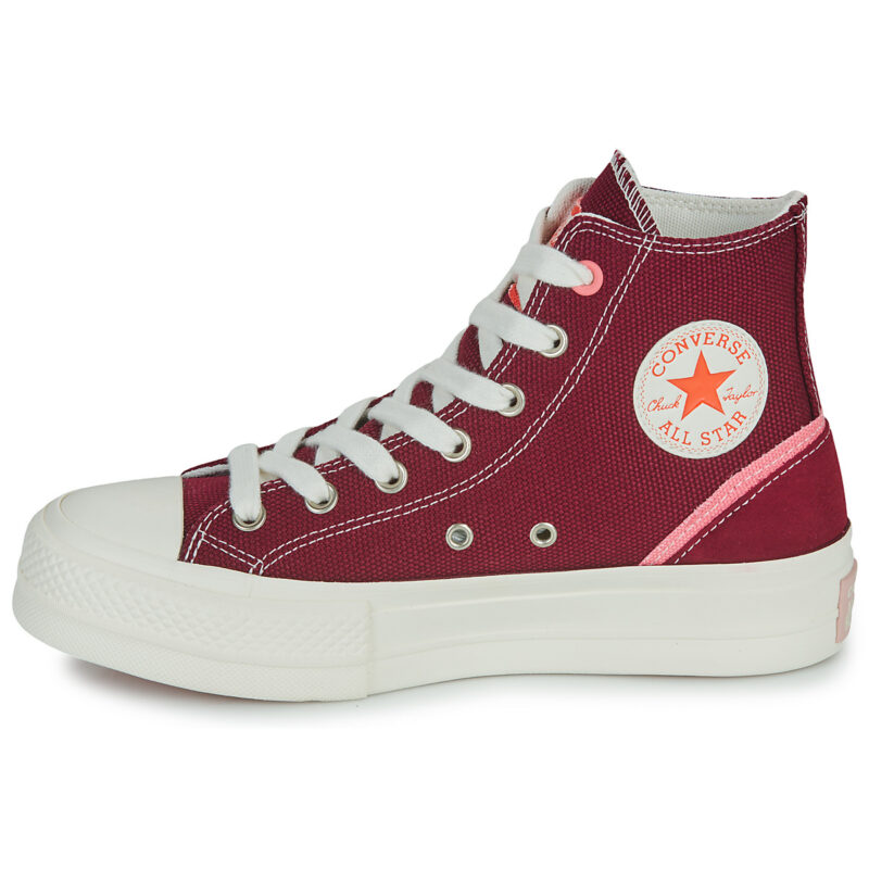 Converse  CHUCK TAYLOR ALL STAR LIFT  Bordeaux -  Sneakers alte Donna - 4