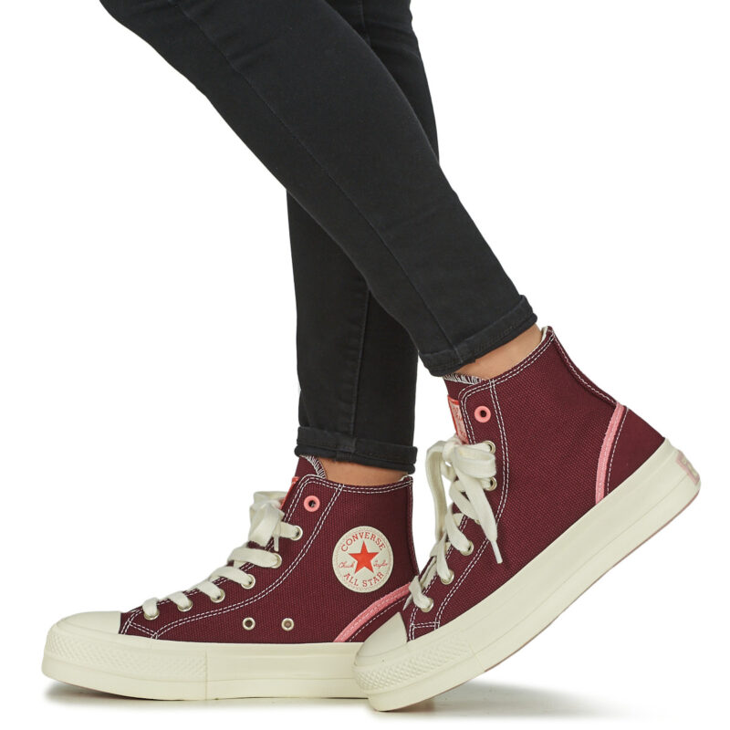 Converse  CHUCK TAYLOR ALL STAR LIFT  Bordeaux -  Sneakers alte Donna - 8