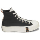 Converse  CHUCK TAYLOR ALL STAR LIFT PLATFORM TORTOISE  Nero -  Sneakers alte Donna - 2