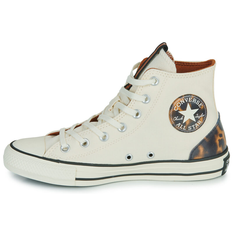 Converse CHUCK TAYLOR ALL STAR TORTOISE Beige - Women's high sneakers - 4