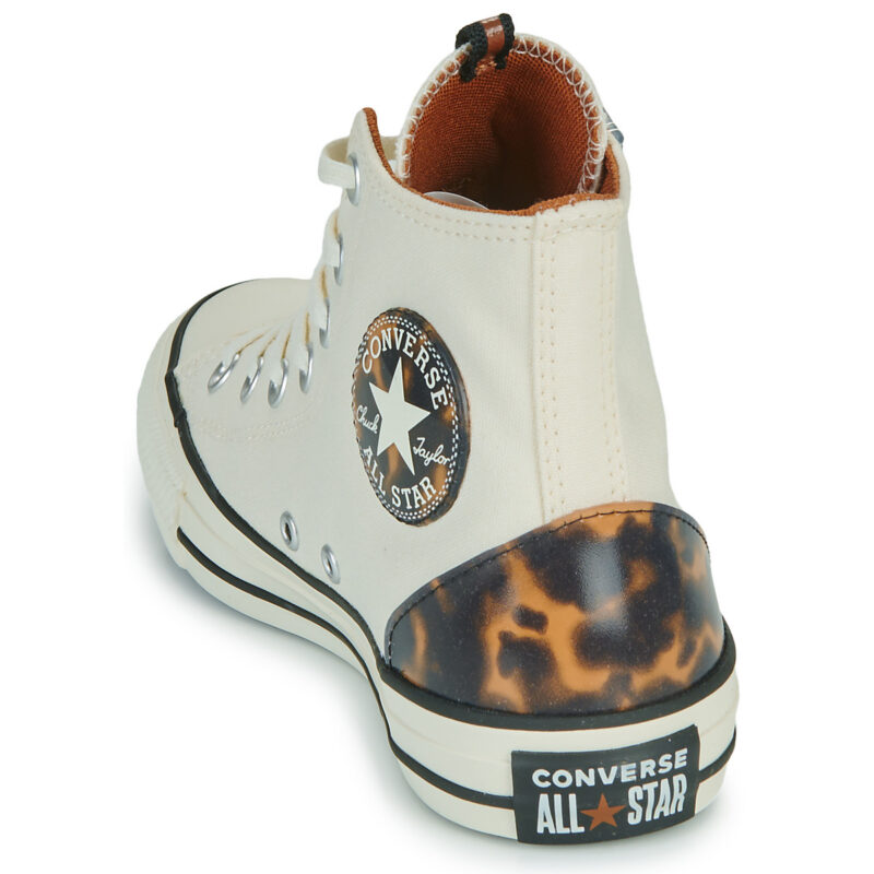 Converse CHUCK TAYLOR ALL STAR TORTOISE Beige - Women's high sneakers - 5