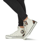 Converse CHUCK TAYLOR ALL STAR TORTOISE Beige - Women's high sneakers - 8