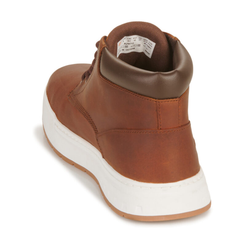 Baskets montantes Timberland Maple Grove en cuir marron Chukka pour homme - Pointure 5