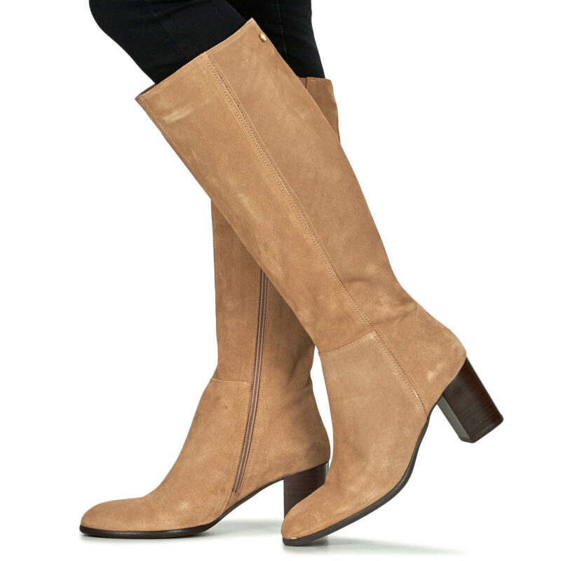 Fericelli NORAYA Beige - Stivali con tacco Donna - 8
