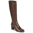 Fericelli NORAYA Marron - Bottes &agrave; talons pour femmes - 1