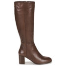Fericelli NORAYA Marron - Bottes &agrave; talons pour femmes - 2
