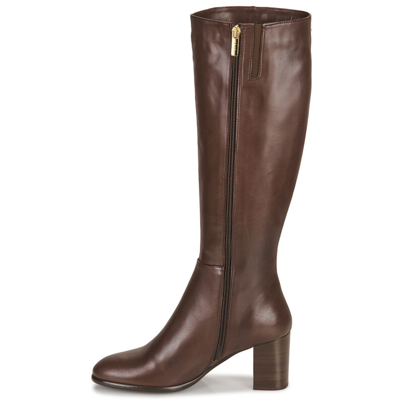 Fericelli NORAYA Marron - Bottes &agrave; talons pour femmes - 4