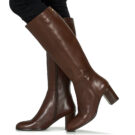 Fericelli NORAYA Marron - Bottes &agrave; talons pour femmes - 8