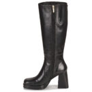 Fericelli  MUAGE  Nero -  Stivali con tacco  Donna - 4