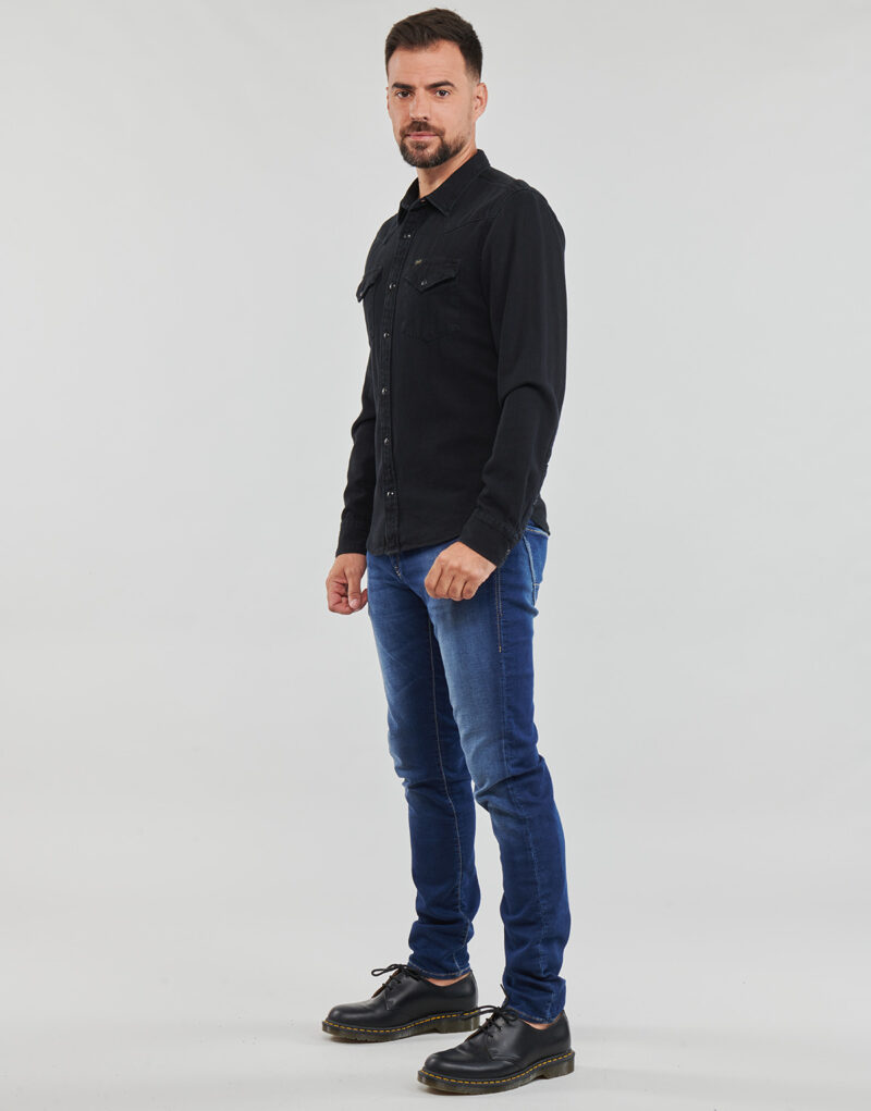 Jeans Slim Le Temps des Cerises 711 JOGG Blu Jeans Slim Uomo - 3