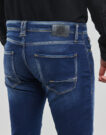 Jeans Slim Le Temps des Cerises 711 JOGG Blu Jeans Slim Uomo - 5