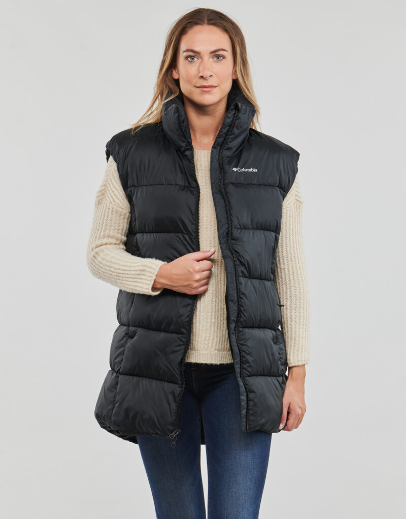 Piumino Columbia Puffect Mid Vest Nero - Piumini Donna - 2