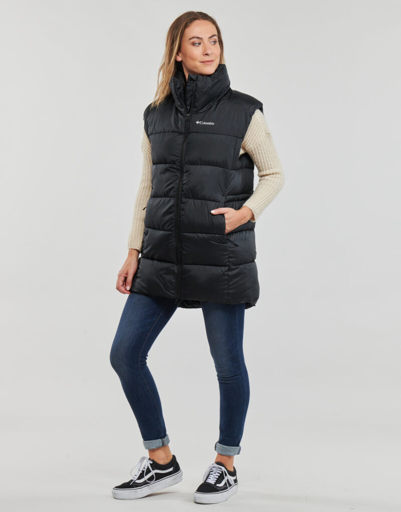 Piumino Columbia Puffect Mid Vest Nero - Piumini Donna - 3