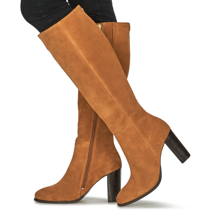 Fericelli AMSONIA Marrone - Stivali con tacco Donna - 8
