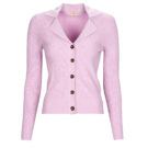 Gilet / Cardigan Moony Mood LAUREANE Viola - Gilet / Cardigan Donna - 1