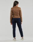 Giacca in pelle  Vero Moda  VMFAVODONA COATED JACKET NOOS  Marrone -   Giacche in pelle Donna - 4