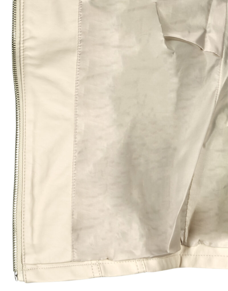 Giacca in pelle  Vero Moda  VMFAVODONA COATED JACKET NOOS  Beige -   Giacche in pelle Donna - 6