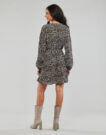 Abito corto Vero Moda VMNAJA LS SHORT DRESS WVN GA NOOS Multicolore - Abiti corti Donna - 4