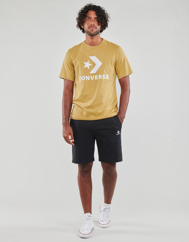 Pantalones cortos Converse GO-TO EMBROIDERED STAR CHEVRON FLEECE SHORT Negro Pantalones cortos Hombre - 2
