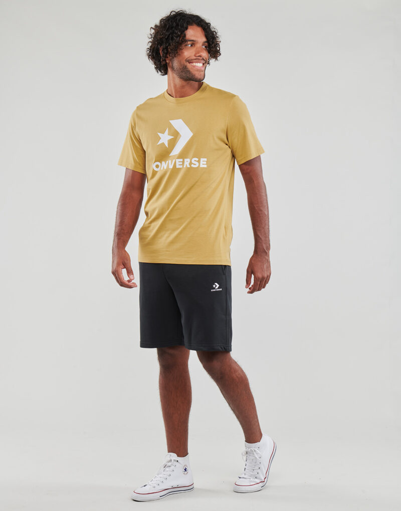 Pantalones cortos Converse GO-TO EMBROIDERED STAR CHEVRON FLEECE SHORT Negro Pantalones cortos Hombre - 3