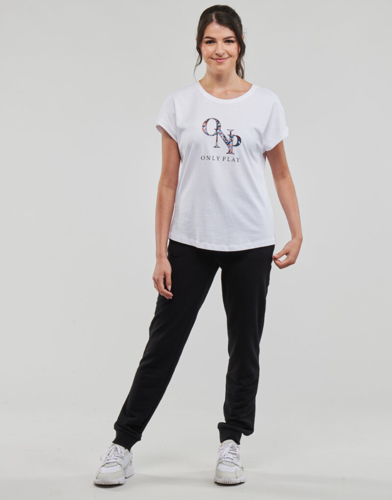 Pantaloni Sportivi  Only Play  ONPMELINA MW SLIM SWT CUFF PNT NOOS  Nero -   Pantaloni Sportivi Donna - 2