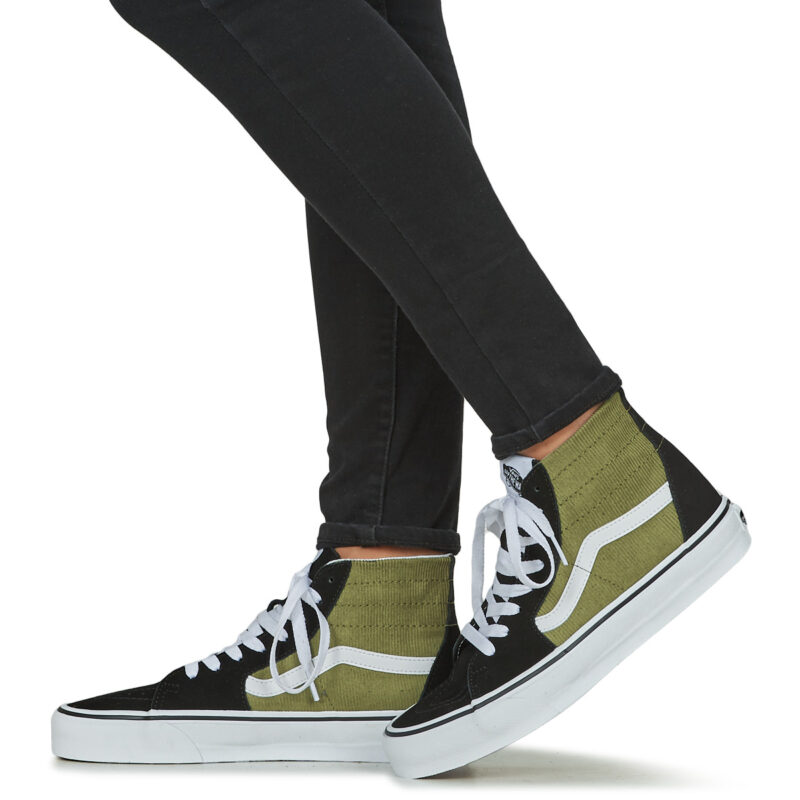 Vans SK8-Hi Tapered Black - Women's High Sneakers - 8