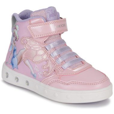 Scarpe bambina ragazza Geox J SKYLIN GIRL E color rosa, design moderno e trendy, perfette per l'estate. Realizzate in materiali di alta qualità, offrono comfort e traspirabilità per una camminata leggera. Ideali per ogni occasione, dai giochi all'aperto alle uscite con gli amici. Acquista ora queste scarpe Geox per garantire stile e comodità al tuo bambino.