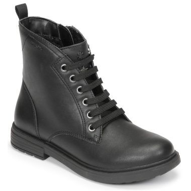 Stivaletti bambina ragazza Geox J ECLAIR GIRL I Nero, eleganti e comodi, ideali per ogni occasione. Design moderno e robusto, perfetti per le giornate autunnali e invernali. Realizzati con materiali di alta qualità per garantire comfort e durata. Acquista ora per un look alla moda e pratico per le piccole fashioniste!