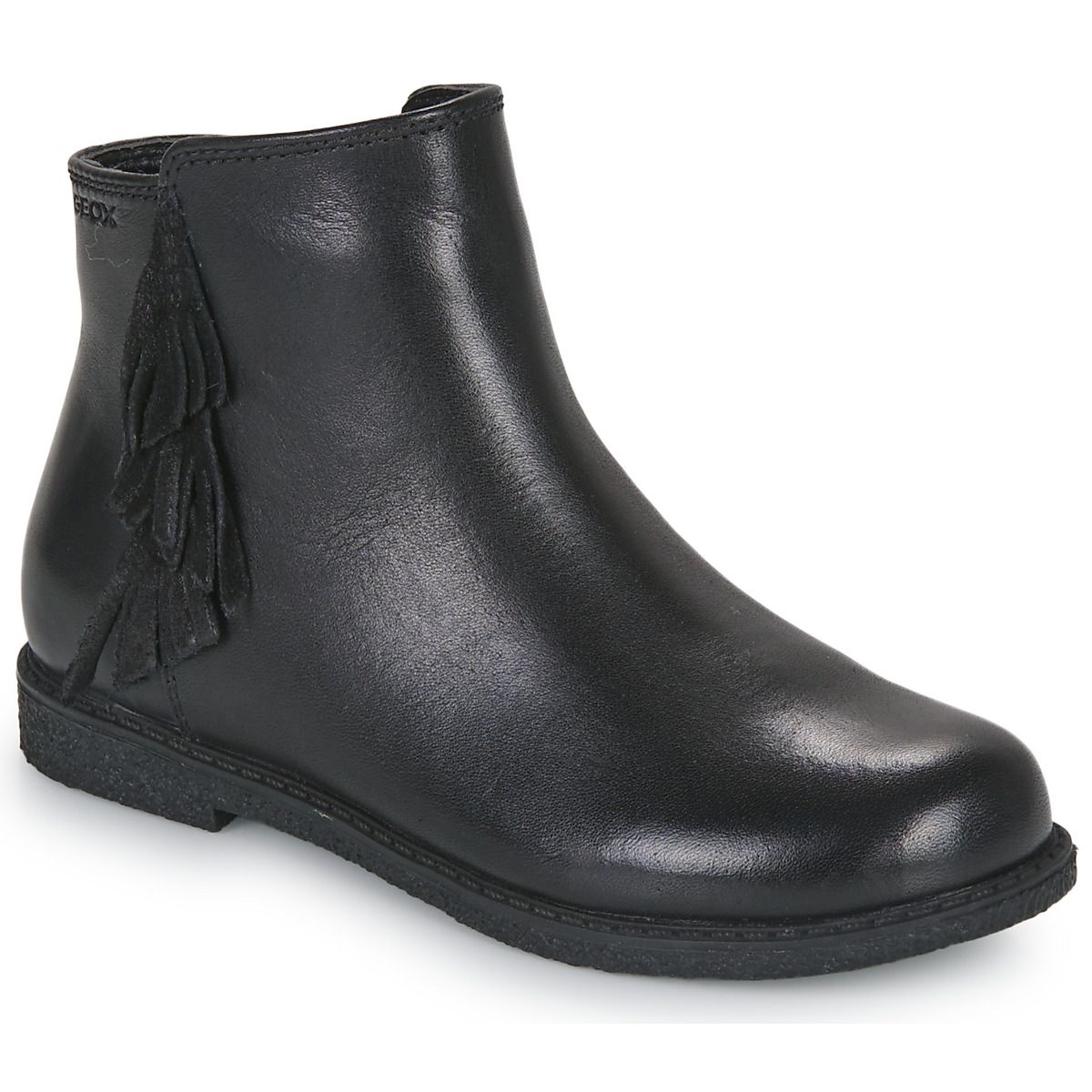 Stivaletti bambina ragazza Geox J SHAWNTEL GIRL A nero, ideali per ogni occasione. Realizzati in materiali di alta qualità, questi stivaletti offrono comfort e stile, perfetti per i look quotidiani delle tue piccole fashioniste. Con una suola antiscivolo e una facile chiusura, garantiscono sicurezza e praticità. Ideali per l'autunno e l'inverno, i Geox J SHAWNTEL GIRL A sono la scelta perfetta per le mamme che cercano moda e funzionalità. Acquista ora e fai brillare il guardaroba della tua bambina!