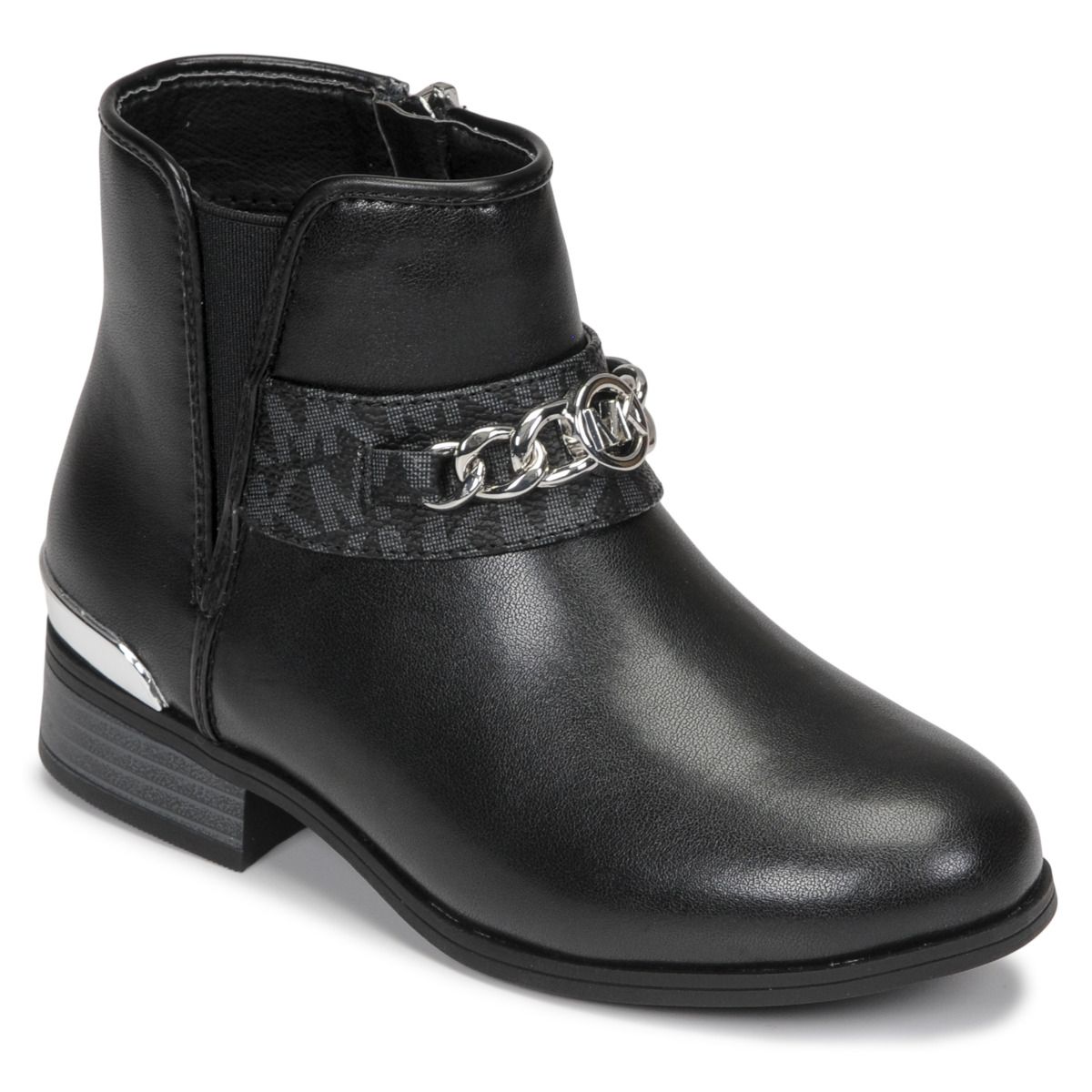 Stivaletti bambina ragazza MICHAEL Michael Kors FINLEY SALEM di colore nero, eleganti e alla moda, ideali per ogni occasione. Scarpe di alta qualità con design moderno, perfette per il comfort delle piccole. Acquista ora il tuo paio di stivaletti MICHAEL Michael Kors per un look trendy e sofisticato!
