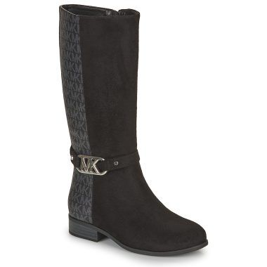 Stivali bambina ragazza MICHAEL Michael Kors FINLEY KINCAID 2 Nero in pelle, con suola antiscivolo e design elegante, ideali per outfit alla moda. Perfetti per ogni occasione, questi stivali combinano stile e comfort per le giovani fashioniste. Acquista ora per aggiungere un tocco di classe al guardaroba della tua bambina.