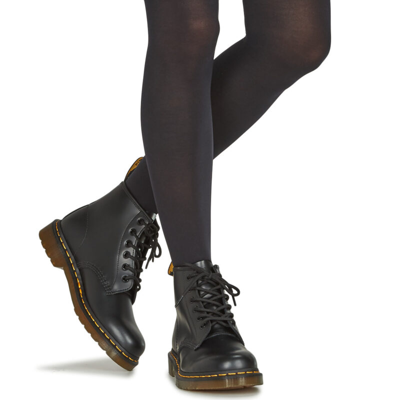 Dr. Martens 101 YS Nero Stivaletti Donna - 8