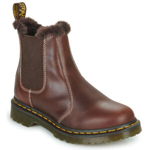 Dr. Martens  2976 SERENA DARK BROWN CLASSIC PULL UP  Marrone -  Stivaletti Donna