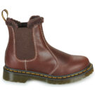 Dr. Martens 2976 SERENA DARK BROWN CLASSIC PULL UP Marrone Stivaletti Donna - 2