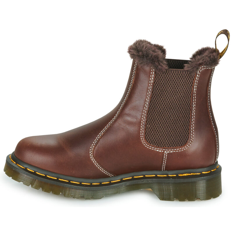 Dr. Martens 2976 SERENA DARK BROWN CLASSIC PULL UP Marrone Stivaletti Donna - 4