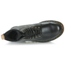 Dr. Martens  VEGAN 1460 BLACK NORFOLK  Nero -  Stivaletti Donna - 6