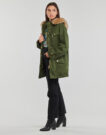 Parka MICHAEL Michael Kors RMVBL FX FUR CLR ANORAK Kaki Parka Donna - 3