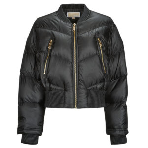 Piumino  MICHAEL Michael Kors  CHEVRON QUILTED BOMBER  Nero -   Piumini Donna